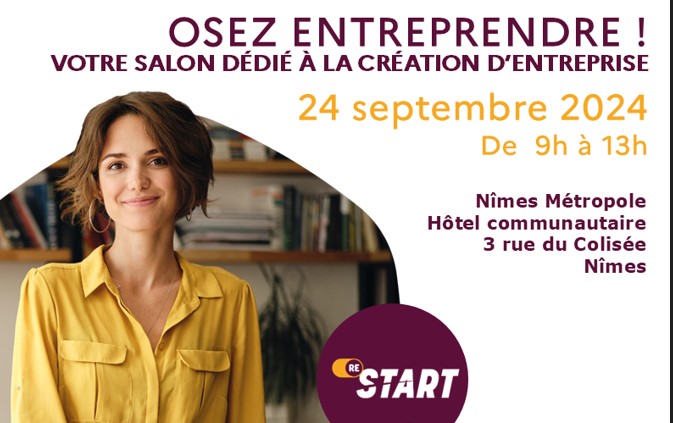 Salon de la création et reprise d’entreprise - #RESTART 2024